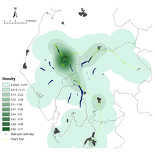 Gray Smooth Surface Map - Imagined Spaces